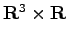 $ {\bf R}^3\times{\bf R}$