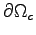 $ \partial\Omega_c$